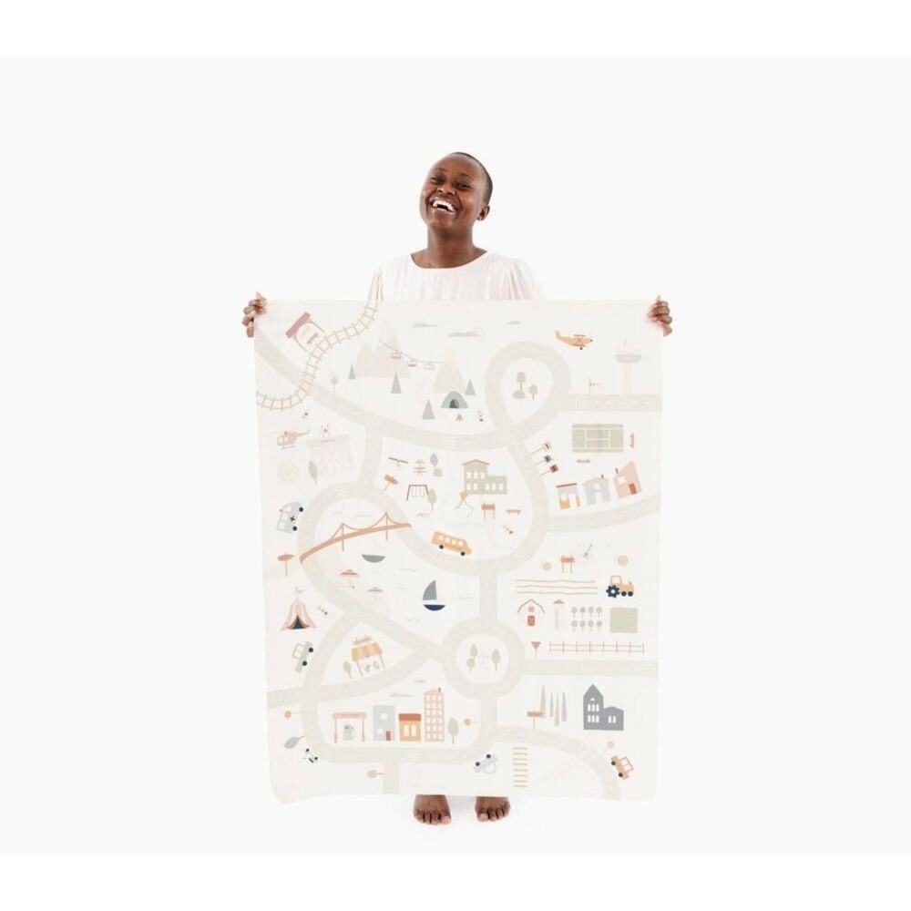 Gathre Mini Portable Play Mat – Boulevard (46” x 36”)